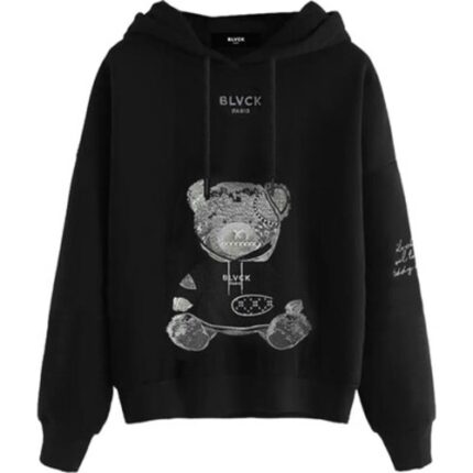 Blvck Evil Twin Teddy Bear Hoodie​