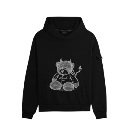 Blvck Teddy Hoodie